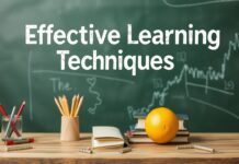 Eğitimde Başarı için Etkili Öğrenme Teknikleri Effective Learning Techniques for Success in Education