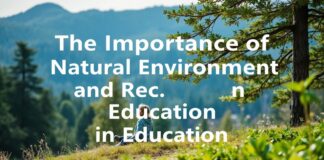 Eğitimde Doğal Çevre ve Rekreasyonun Önemi The Importance of Natural Environment and Recreation in Education
