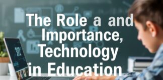 Eğitimde Teknolojinin Rolü ve Önemi The Role and Importance of Technology in Education
