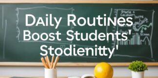 Öğrencilerin Verimliliğini Artırmak için Gündüz Rutinleri Daily Routines to Boost Students' Productivity