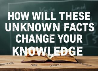 Bu Bilinmeyen Gerçekler, Bilginizi Nasıl Değiştirecek? How Will These Unknown Facts Change Your Knowledge?