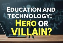 Eğitimde Teknoloji: Kahraman Mı, Kötü Adam Mı? Education and Technology: Hero or Villain?