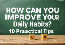 Günlük Alışkanlıklarınızı Nasıl Geliştirebilirsiniz? 10 Pratik İpuçları How Can You Improve Your Daily Habits? 10 Practical Tips