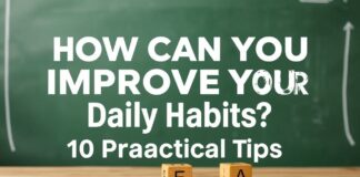 Günlük Alışkanlıklarınızı Nasıl Geliştirebilirsiniz? 10 Pratik İpuçları How Can You Improve Your Daily Habits? 10 Practical Tips