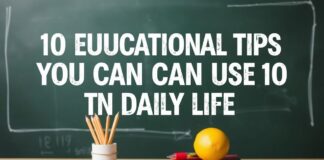 Günlük Yaşamda Kullanabileceğiniz 10 Eğitim İpuçları 10 Educational Tips You Can Use in Daily Life