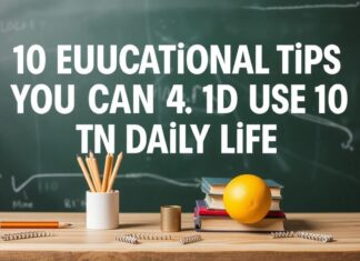 Günlük Yaşamda Kullanabileceğiniz 10 Eğitim İpuçları 10 Educational Tips You Can Use in Daily Life