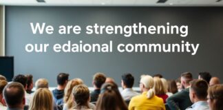 Yerel Etkinliklerle Eğitim Topluluğumuzu Güçlendiriyoruz We are strengthening our educational community through local events.