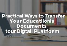 Eğitim Belgelerinizi Dijital Ortama Taşımanın Pratik Yolları Practical Ways to Transfer Your Educational Documents to a Digital Platform